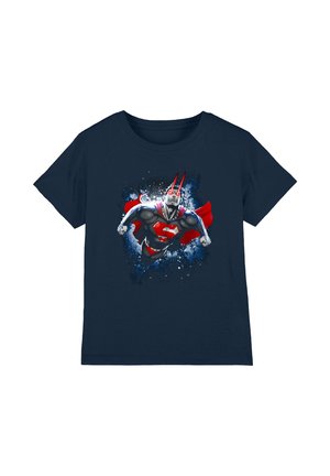 Cotton Soul, SUPERMAN/STARDUST UNISEX - T-Shirt print - dark blue
