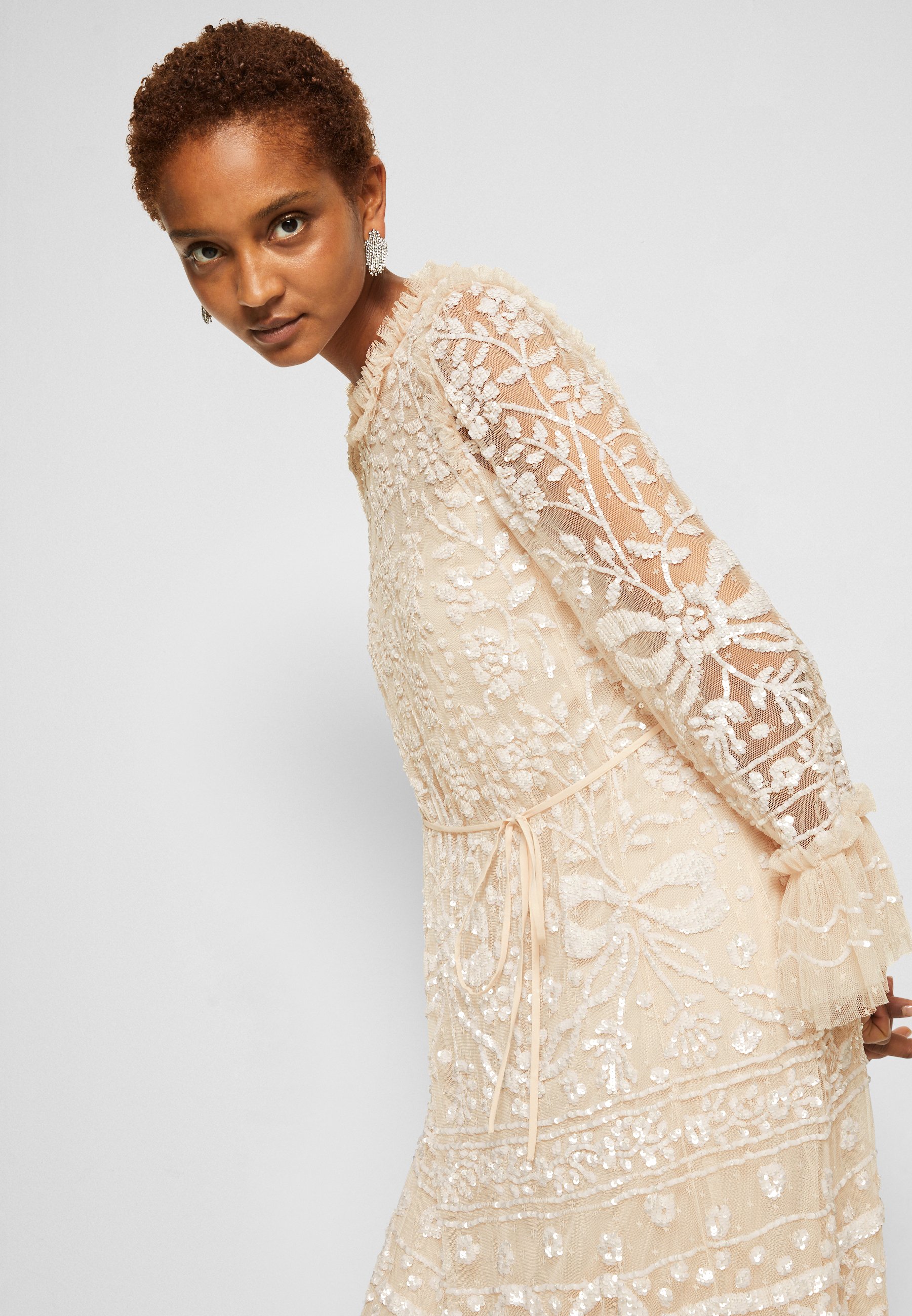 Needle \u0026 Thread CELIA LONG SLEEVE GOWN 