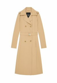 WITH BUCKLE - Trench - triking beige
