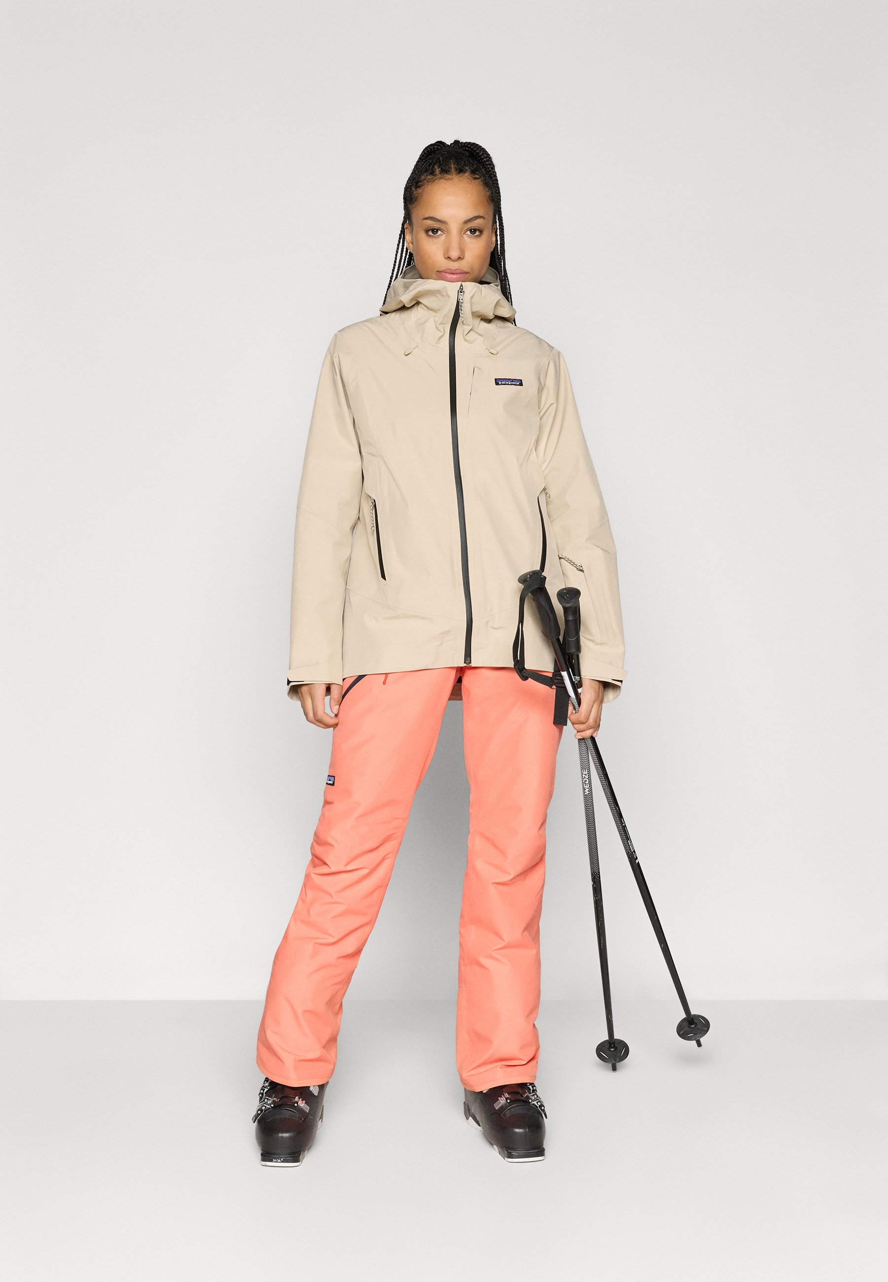 Patagonia STORM SHIFT - Ski jacket - oar tan/beige - Zalando.ie