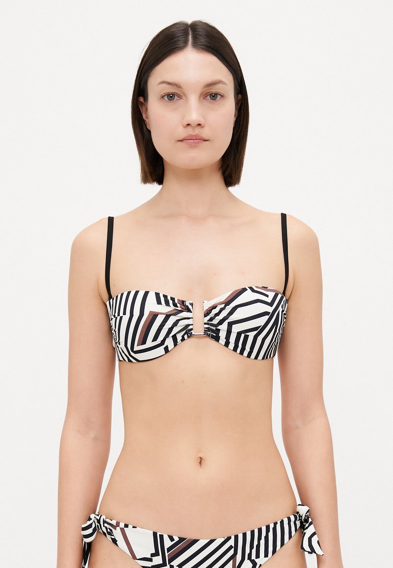 Max Mara Beachwear - ALICIA - Top de bikini - hazelnut brown, Ampliar