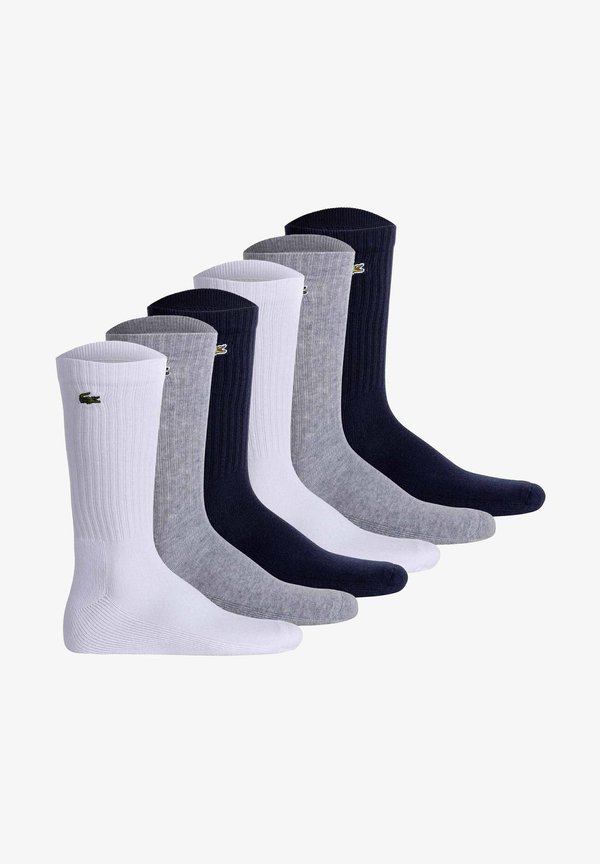 6ER PACK - Socks - weiΓ grau dunkelblau