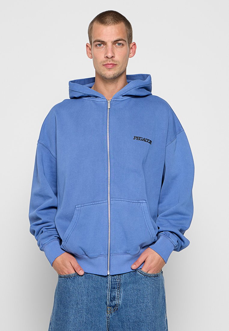 Pegador Sweater met rits blauw