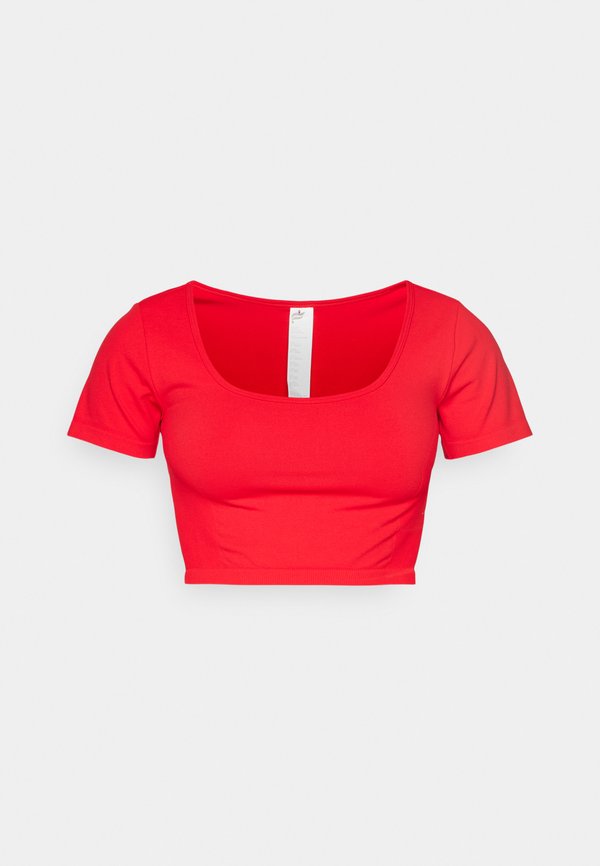 SLEEK SEAMLESS SHORT SLEEVE TOP - Print T-shirt2