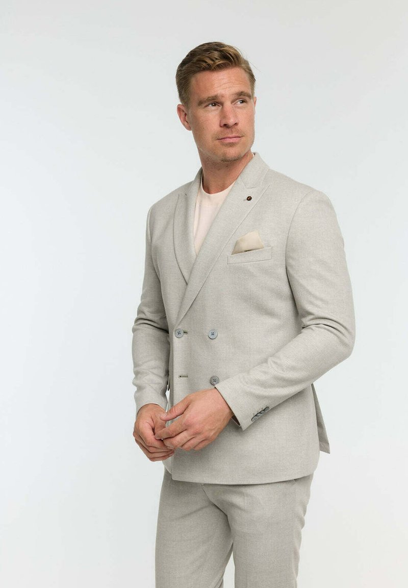 Zuitable - Blazer jacket - sand, Enlarge