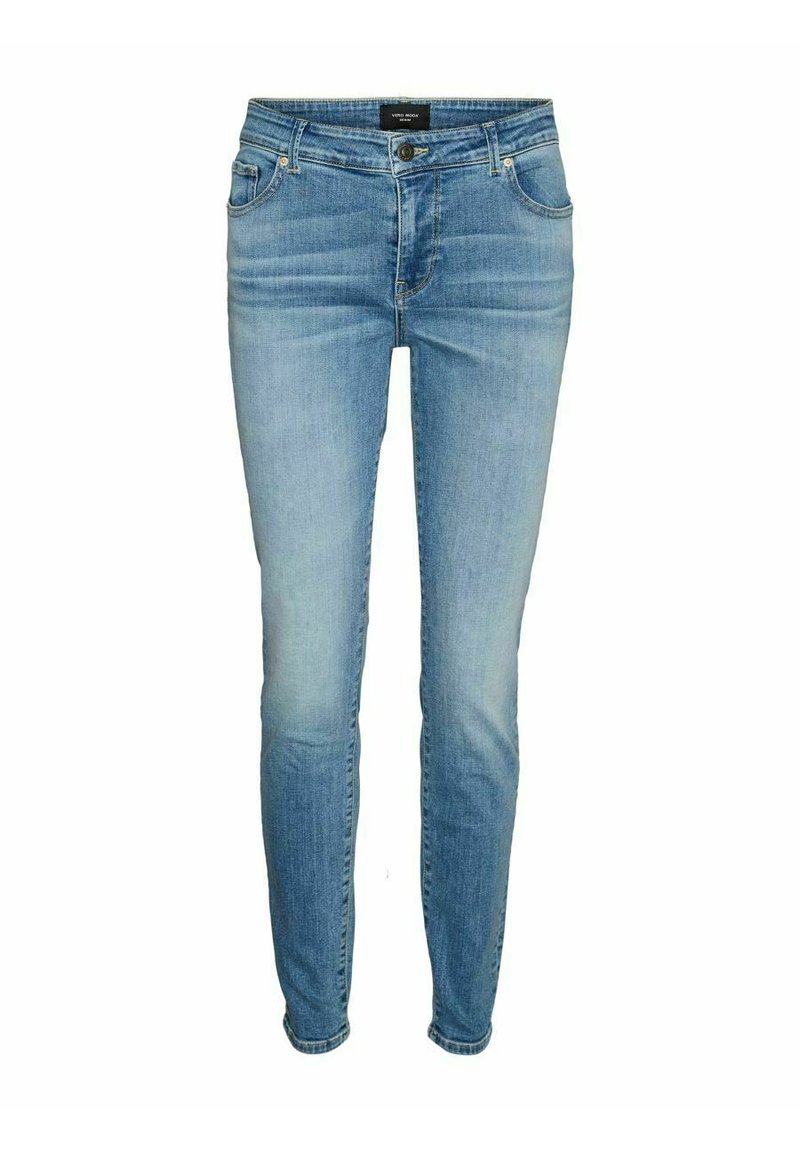 Vero Moda Slim fit jeans lichtblauw denim