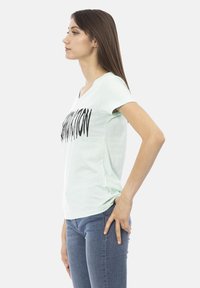 Trussardi Action T-shirt print - water green