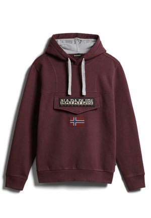 Jersey con capucha - dark red