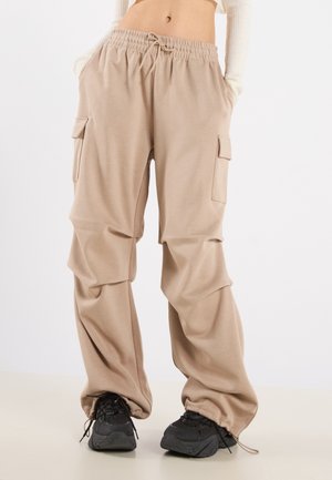 Cargo trousers - taupe