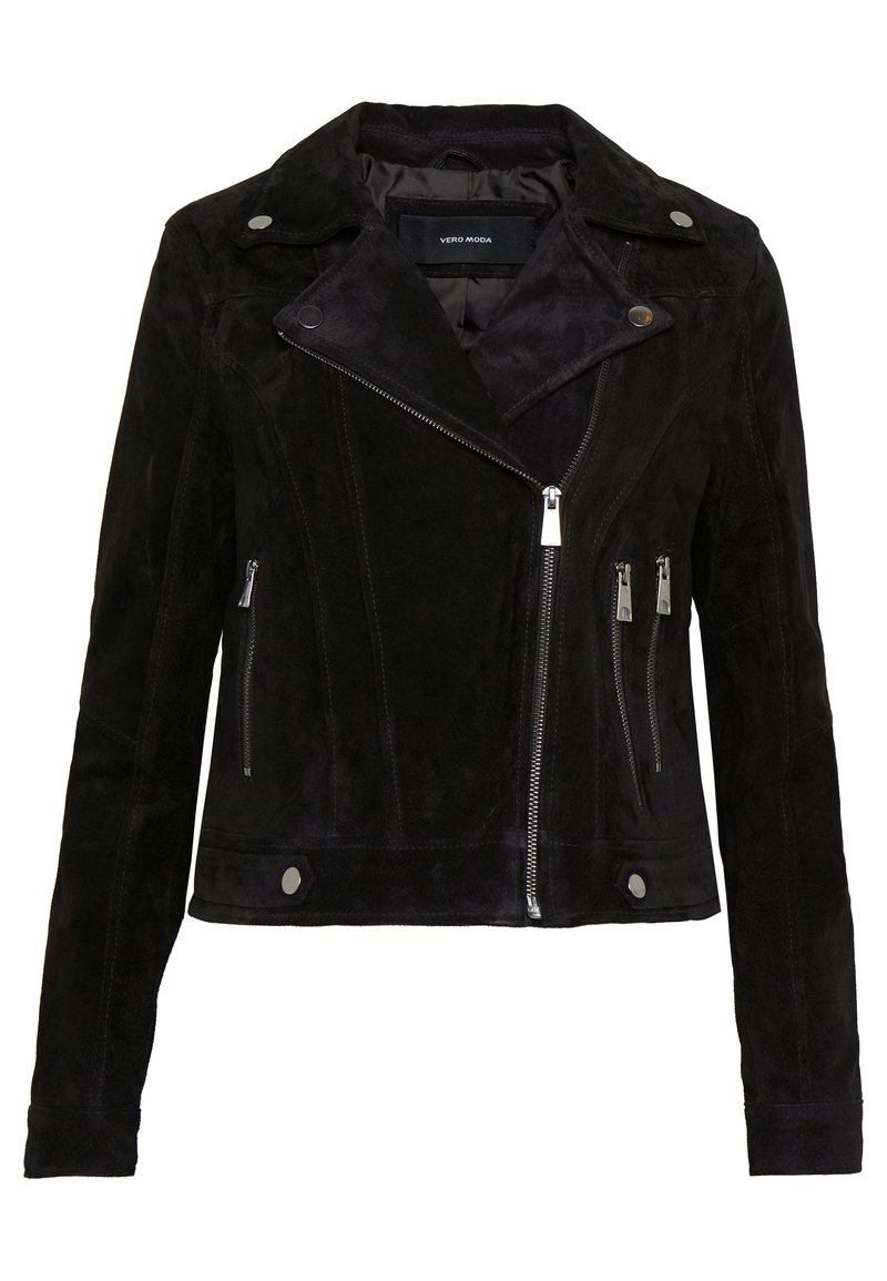 Vero Moda Leren jas zwart Vero Moda Leren jas zwart