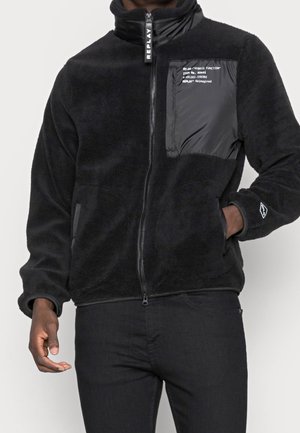 Fleecejacke - black
