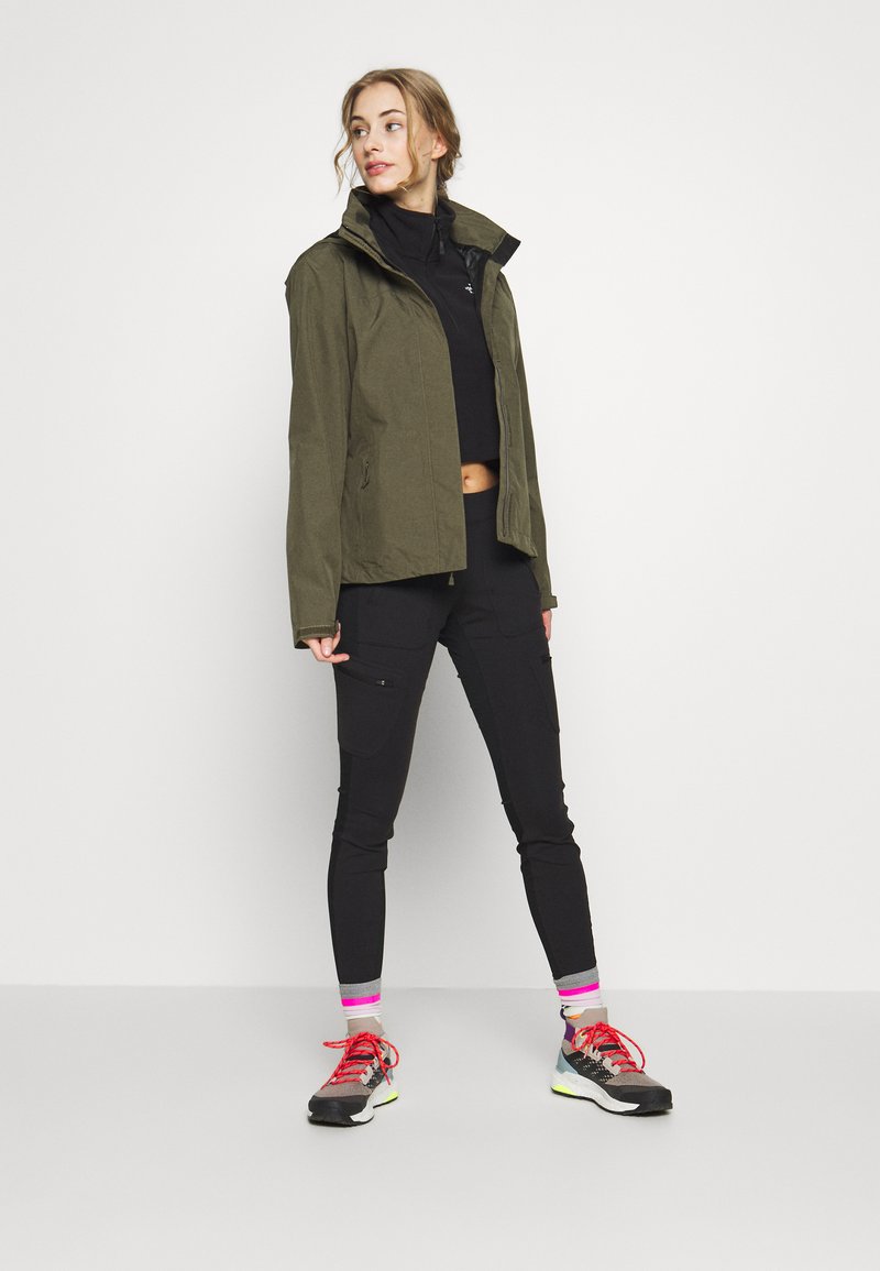 The North Face Glacier Cropped Zip Fleece Jumper Black Zalando De