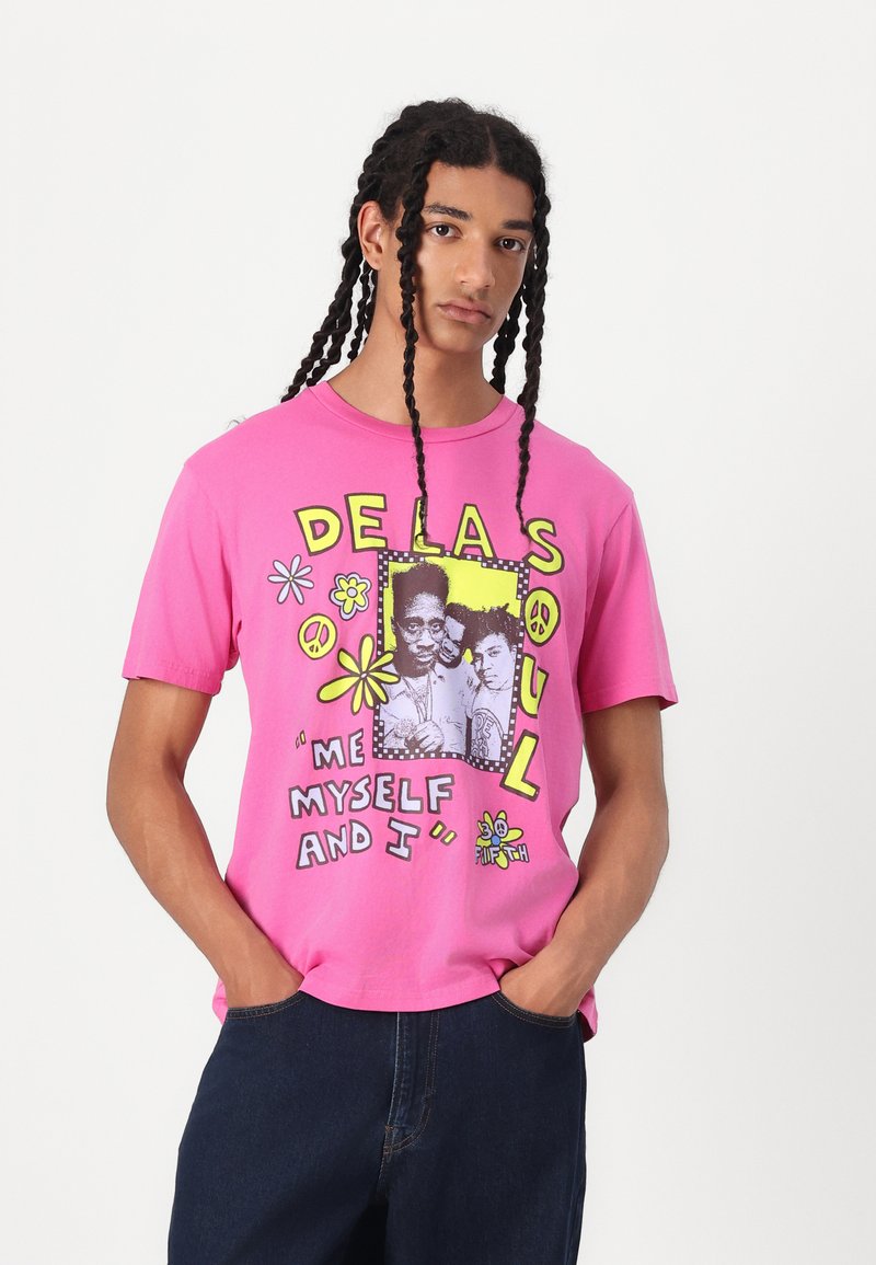 Felpa dalla vestibilità rilassata - Bordeaux/Lupi - IT