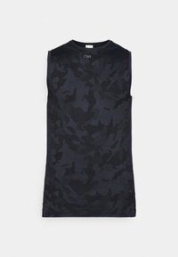 SCULPT SEAMLESS GRAPHIC TANK  - Top - black