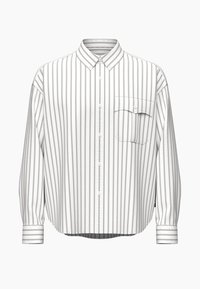 ZANDT CROPPED SHIRT - Ing - dark phantom