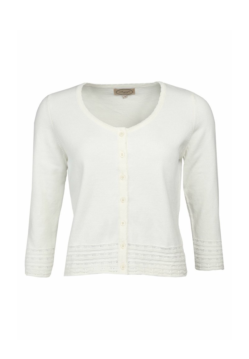 Sorgenfri Sylt Strickjacke ivory/weiß Zalando