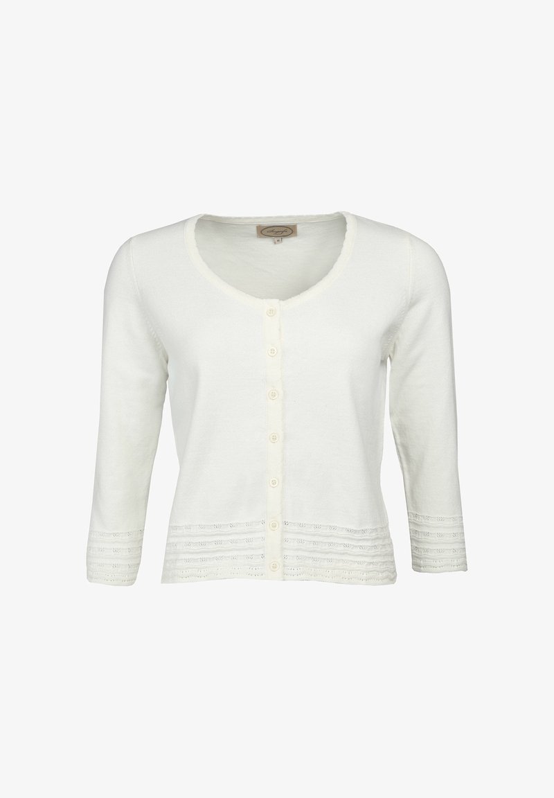Sorgenfri Sylt Strickjacke ivory/weiß Zalando