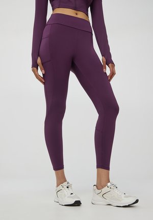 Terranova Pantaloni - viola scuro