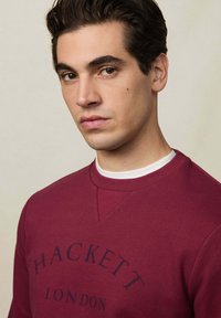 Hackett London HERITAGE  - Mikina - burgundy red