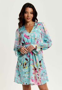 Liquorish Denim dress - blue