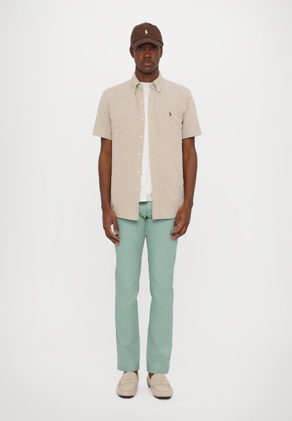 SHORT SLEEVE SHIRT - Shirt - tuscan beige heather2