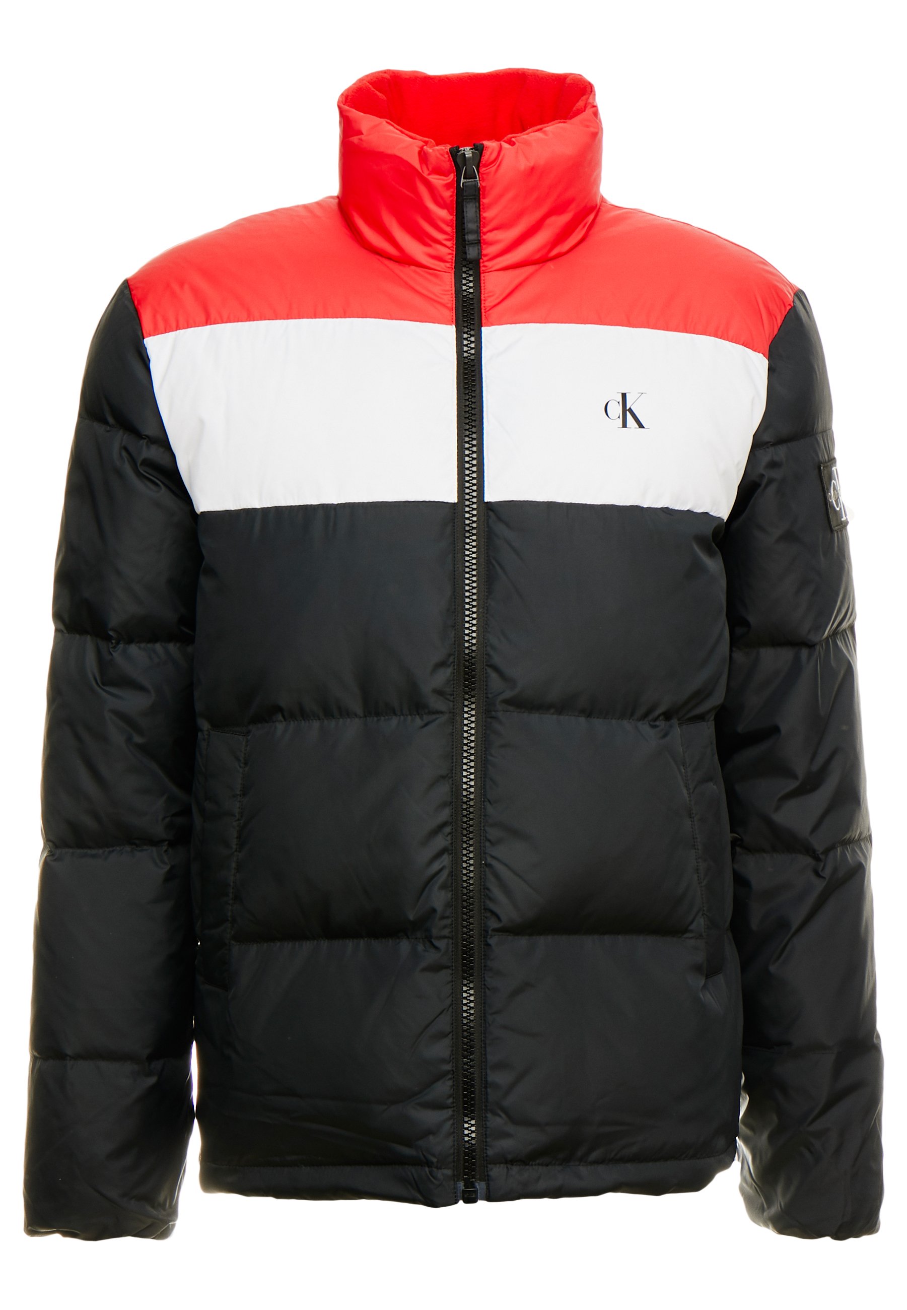 red calvin klein windbreaker