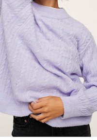 Mango Svetr - purple