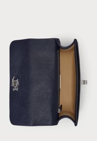 Lauren Ralph Lauren CROSSHATCH LEATHER MEDIUM SOPHEE BAG - Borsa a tracolla - navy