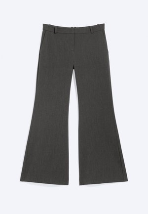Weekday, FLARED SUITING TROUSERS - Pantalon classique - dark grey