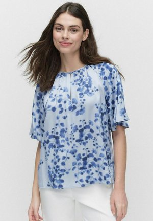 GRETA SHORT SLEEVED - Blouse - blue print