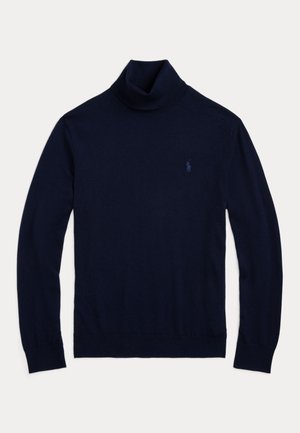 Polo Ralph Lauren, WASHABLE WOOL TURTLENECK SWEATER - Neule - hunter navy
