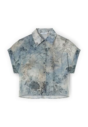Motivi, CAMICIA CROPPED - Camicia - azzurro