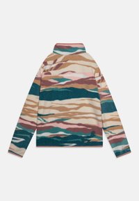 Columbia HELVETIA PRINTED HALF SNAP - Felpa in pile - river blue/rogue valley