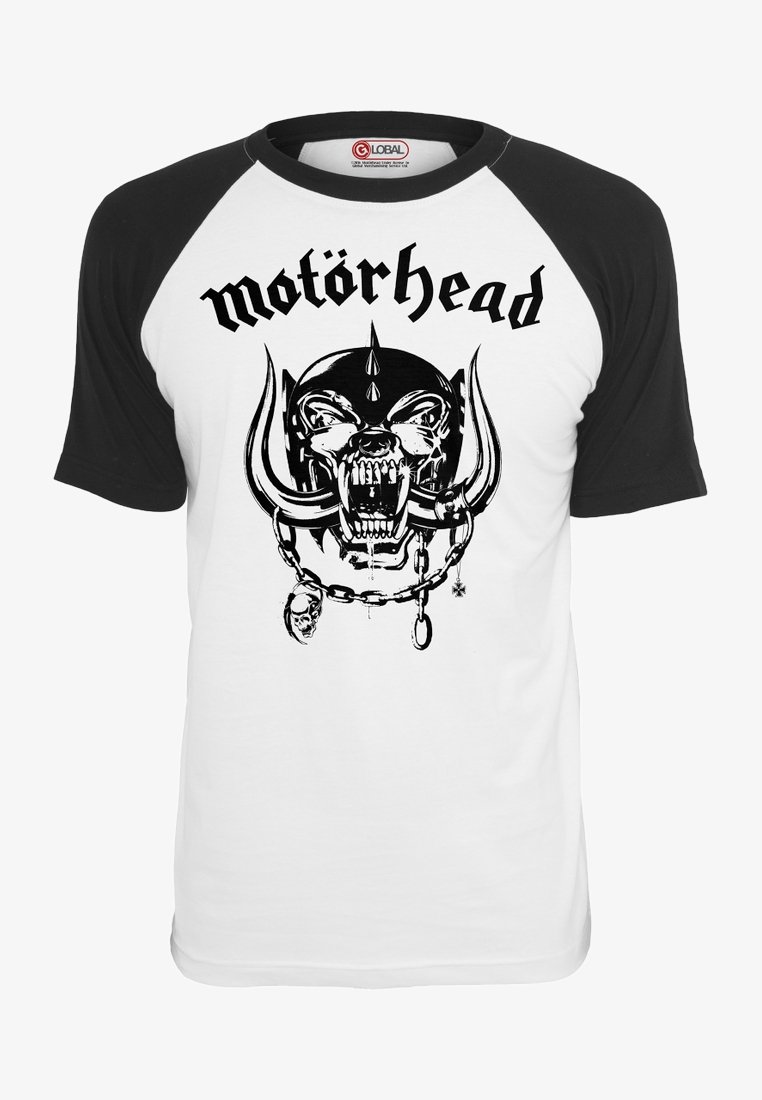 Merchcode MOTÖRHEAD EVERYTHING LOUDER - Μπλουζάκι με στάμπα - white/black