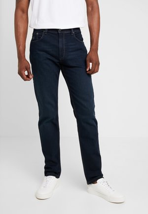 Straight leg -farkut - dark-blue denim