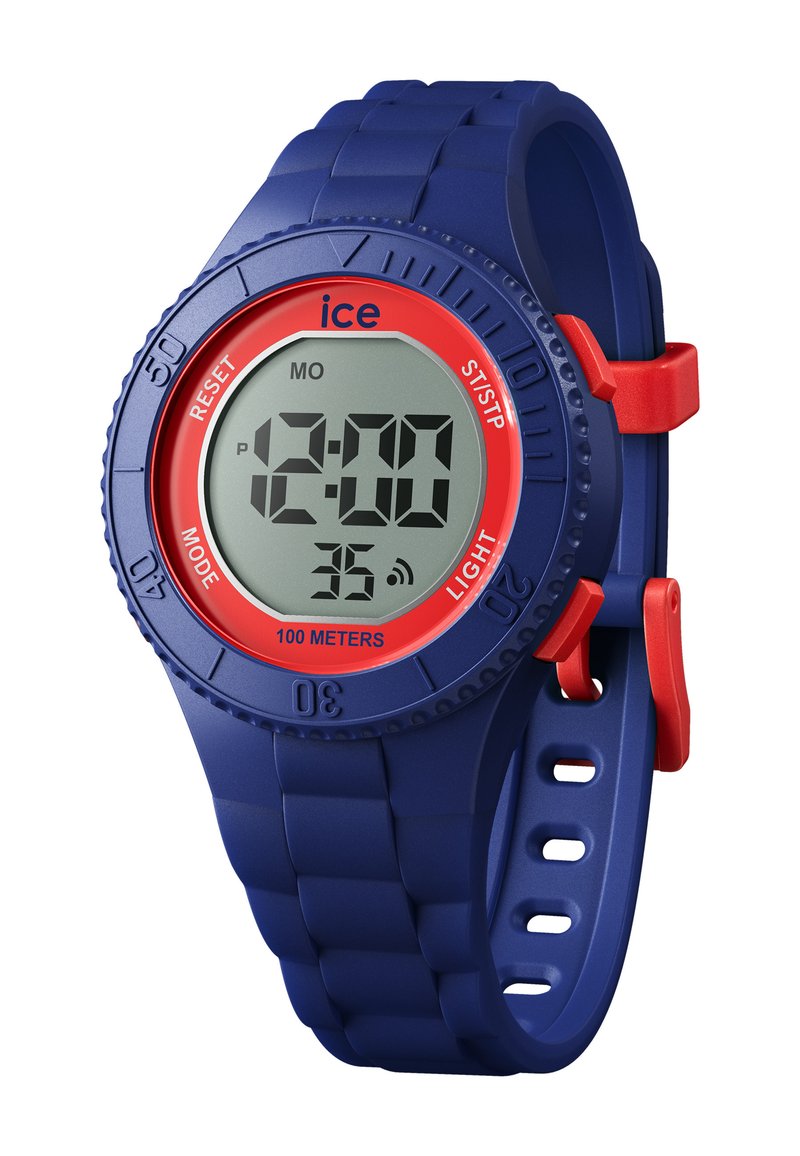 Ice-Watch - Skaitmeninis laikrodis - blue red s, Padidinti