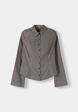 Bershka Overhemdblouse - dark brown
