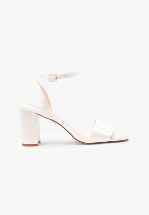 Next FOREVER COMFORT® WEDDING SATIN BLOCK HEEL BRIDAL SHOES - Sandalai - ivory white