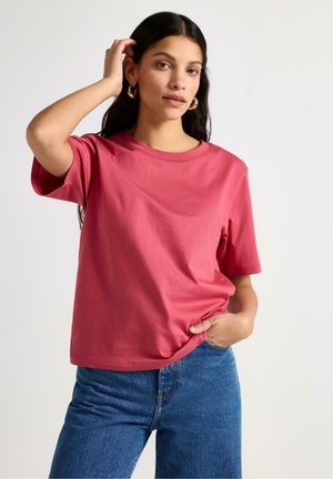 T-shirts basic - light dusty red