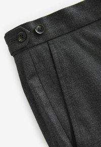 REGULAR FIT - RICH TEXTURED  - Housut - charcoal grey