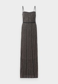 SLEEVELESS LONG DRESS - Kokteilikleit/peokleit - brown and black