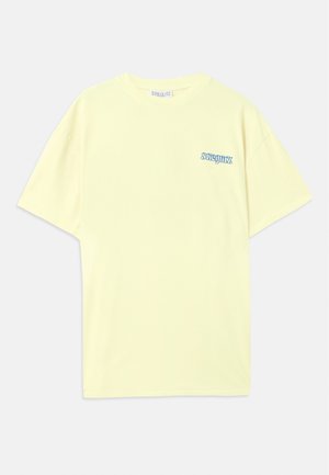 Print T-shirt - yellow