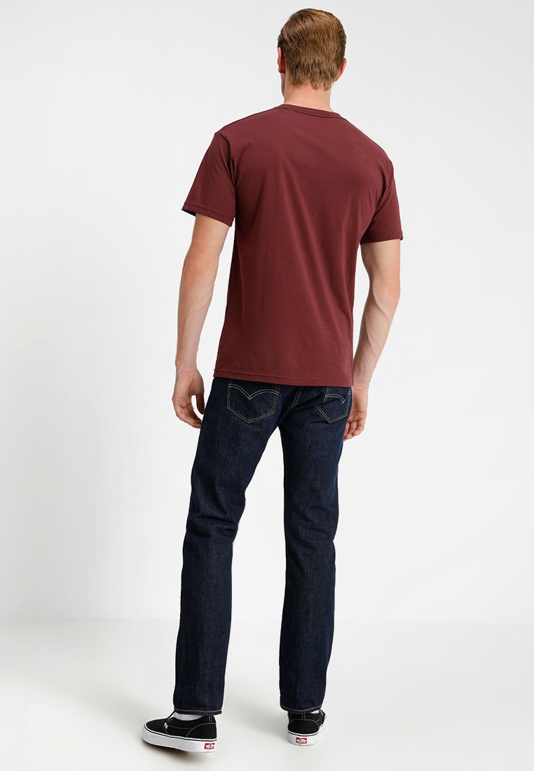 vans t shirt bordeaux