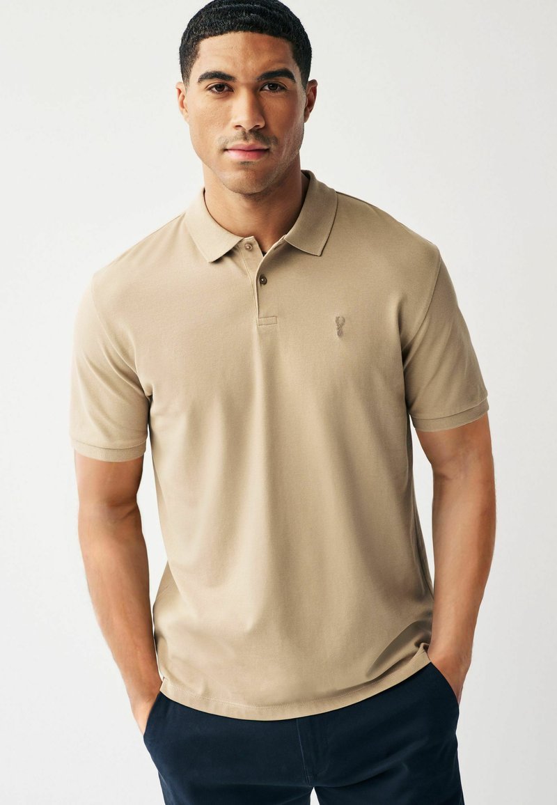 Next Poloshirts - stone