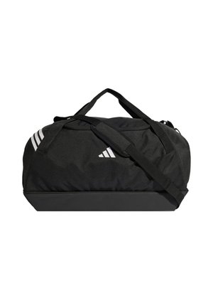 TIRO DUFFLE LARGE WITH BOTTOM COMPARTMENT - Sporttasche - black/white