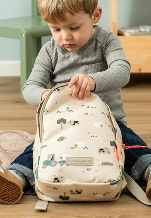 Done By Deer, TINY BACKPACK TINY FARM SAND 4 L - Cartable d'école - sand