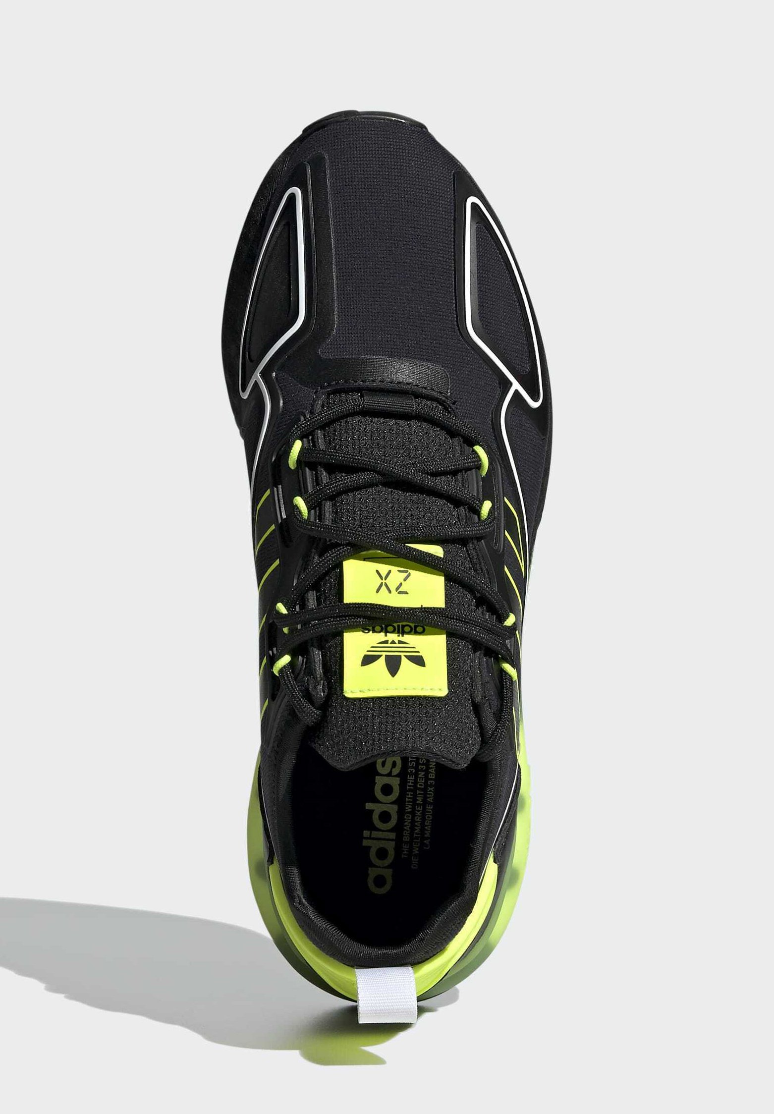 adidas Originals ZX 2K BOOST ORIGINALS SNEAKERS SHOES - Trainers - black -  Zalando.co.uk