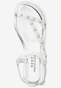 Next Sandaalit nilkkaremmillä - silver-coloured
