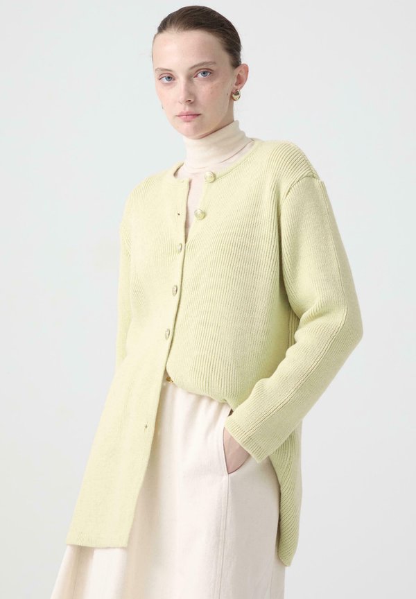 BUTTONED - Strickjacke - cream