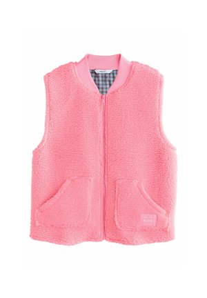 REGULAR FIT - BORG  - Liemenė - fluro pink